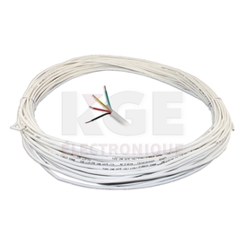 Fil de téléphone 4 conducteurs 22 awg - 100'