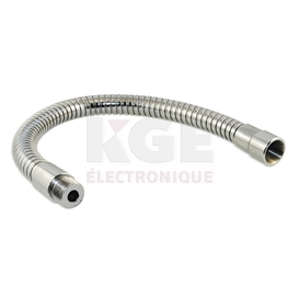 Support de microphone flexible chromé 13