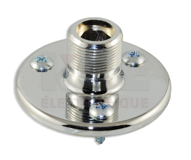 Flange style microphone mount