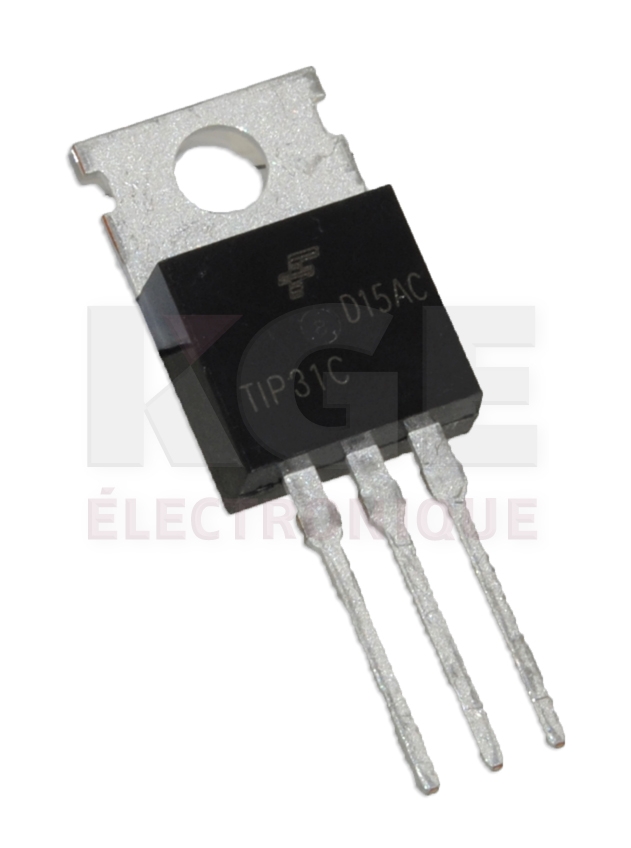 Transistor bipolaire NPN TIP31C