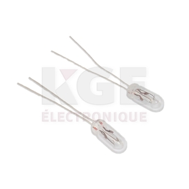 Lumière miniature 14 VDC 4mm 1.12W paquet de 2