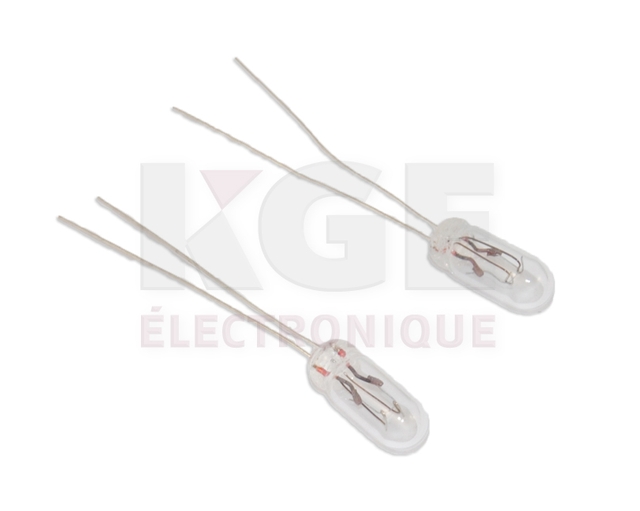 Lumière miniature 14 VDC 4mm 1.12W paquet de 2