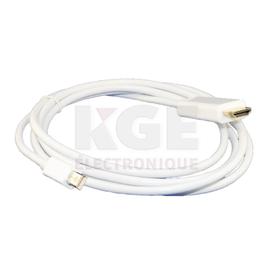 Câble mini display port à HDMI 6'