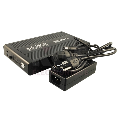 Boîtier externe USB 2.0 pour disque dur 3.5