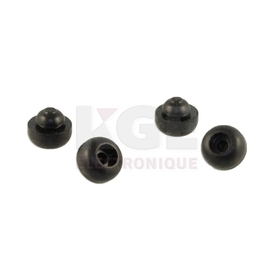 Patte de plastique paquet de 4
