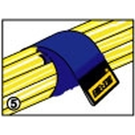 Rip-Tie CableWrap 10-Pack Black 1