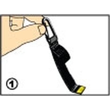 Rip-Tie CableCarrier 2-Pack Black 1