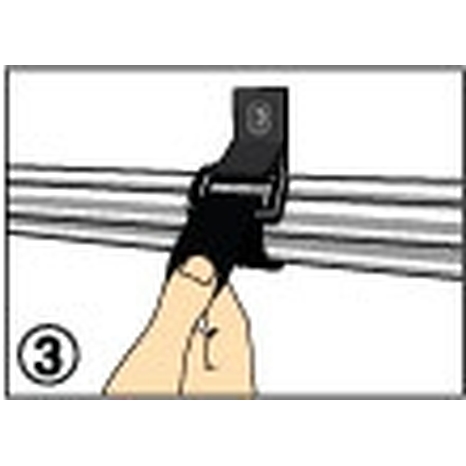 Rip-Tie EconoCinch-EG 5-Pack Black 3/4