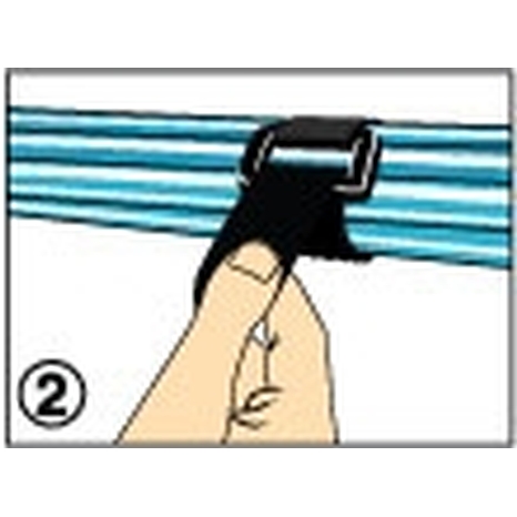 Rip-Tie EconoCinch 5-Pack Black 3/4