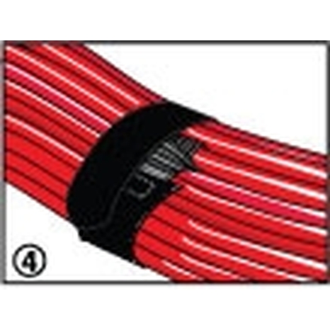 Rip-Tie EconoWrap 5-Pack Black 3/4