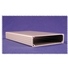 1455P2201 - Extruded Aluminum Enclosure with Metal Panels - Grey, 8.66