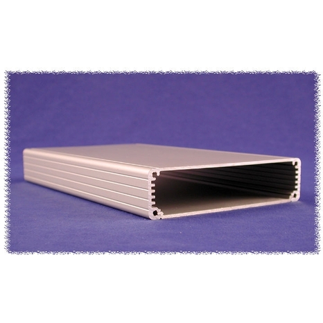 1455P2201 - Boîier en Aluminium Extrudé avec Panneaux en Métal - Gris, 8.66