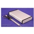 1455P2201BK - Extruded Aluminum Enclosure with Metal Panels - Black, 8.66