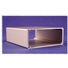 1455Q1601 - Extruded Aluminum Enclosure with Metal Panels - Grey, 6.3