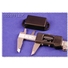 1551FFLBK Plastic Miniature Flanged Enclosure - Black, 1.97