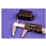 1551GFLBK - Plastic Miniature Flanged Enclosure - Black, 1.9