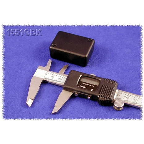 1551GGY - Boîtier Miniature en Plastique - Gris, 1.97