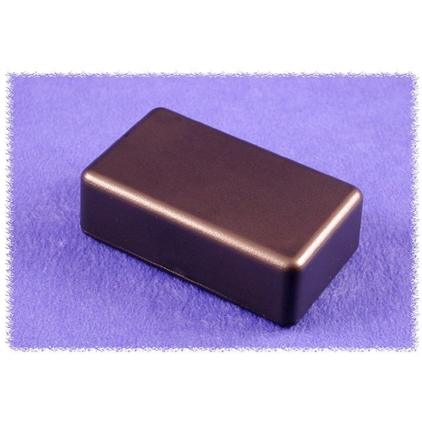 1551PBK - Boîtier Miniature en Plastique - Noir, 1.58