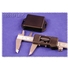 1551SFLBK - Plastic Miniature Flanged Enclosure - Black, 1.97
