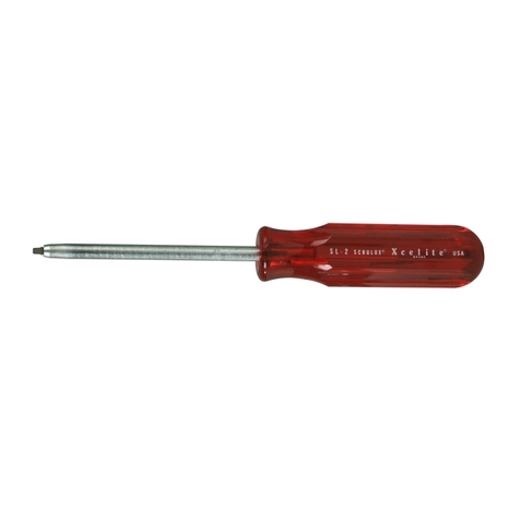 Tournevis de Type Scrulox No. 2 x 3 1/2