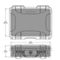 Graphite 910 Nanuk Case with Foam