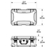 Black 935 Nanuk On-Wheels Case with Foam
