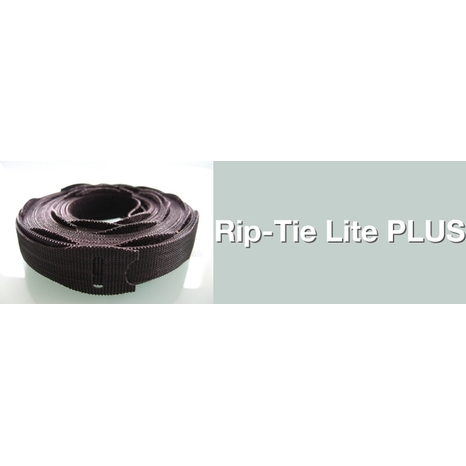 Rip-Tie Lite Plus Black and Grey 1/2