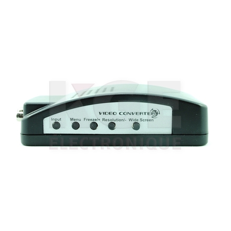 Convertisseur BNC / RCA / S-Vidéo à VGA