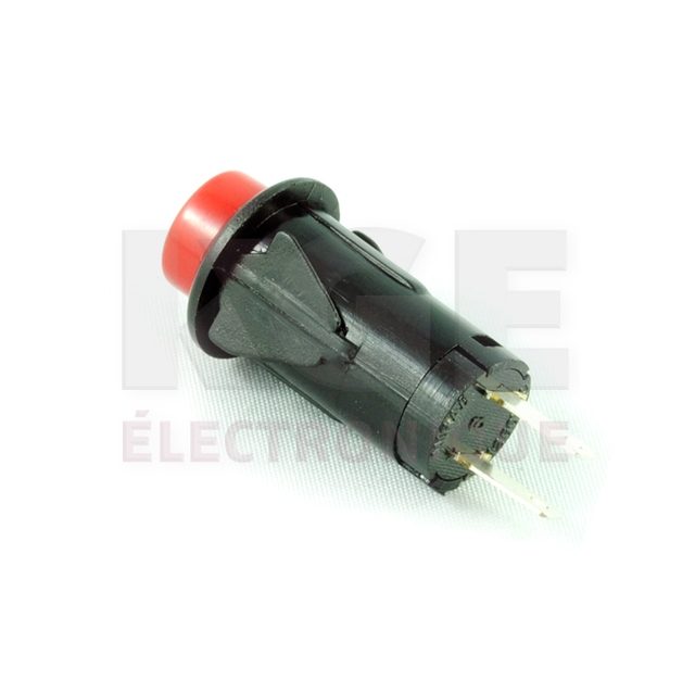 Red NO (Normally Open) Push-On Switch