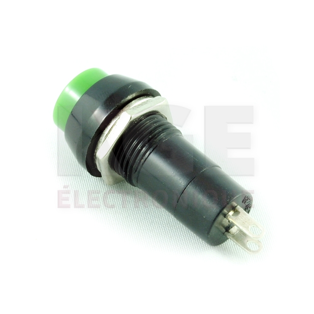 Green NC (Normally Closed) Push-Off Switch