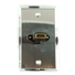 Stainless Steel Wall Plate with Female HDMI Connector