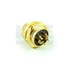 Gold 5 Contact Chassis Male Connector