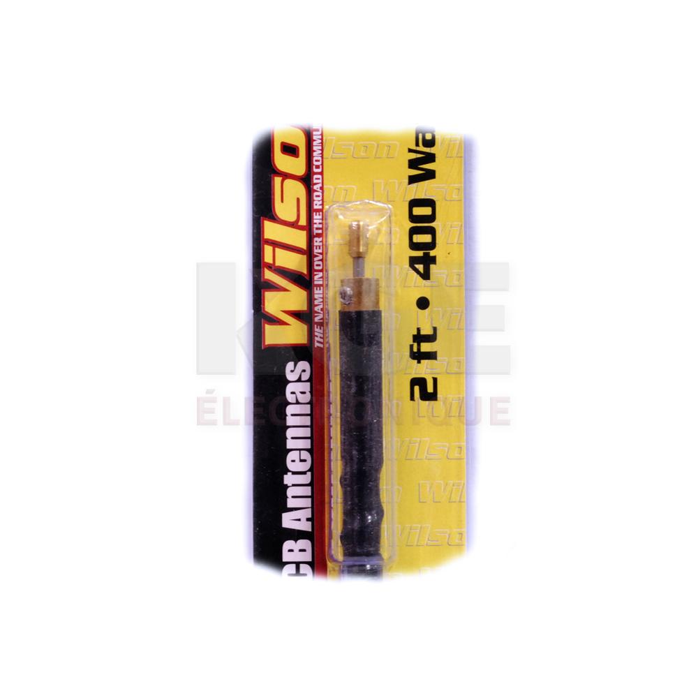 2 foot 5/8 wave CB antenna black