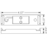 Chrome Mounting Bracket for 1