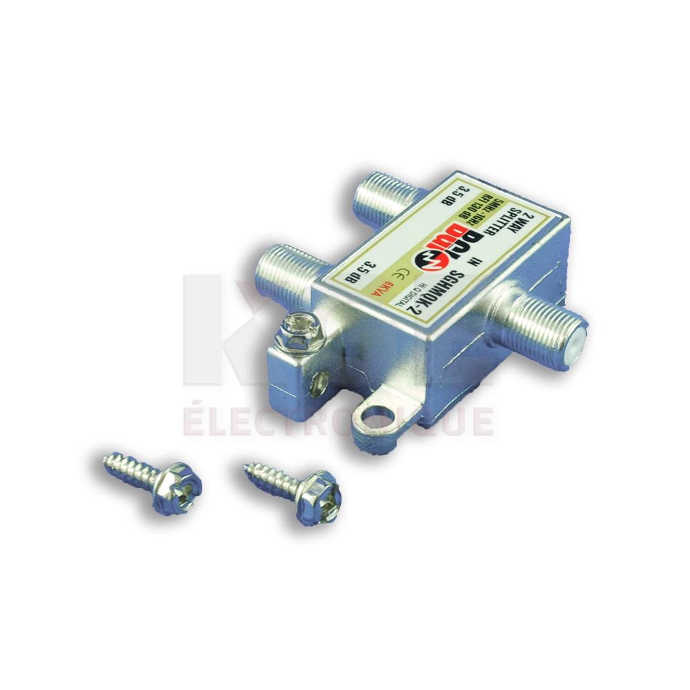 0-1000MHz 2-Way Splitter