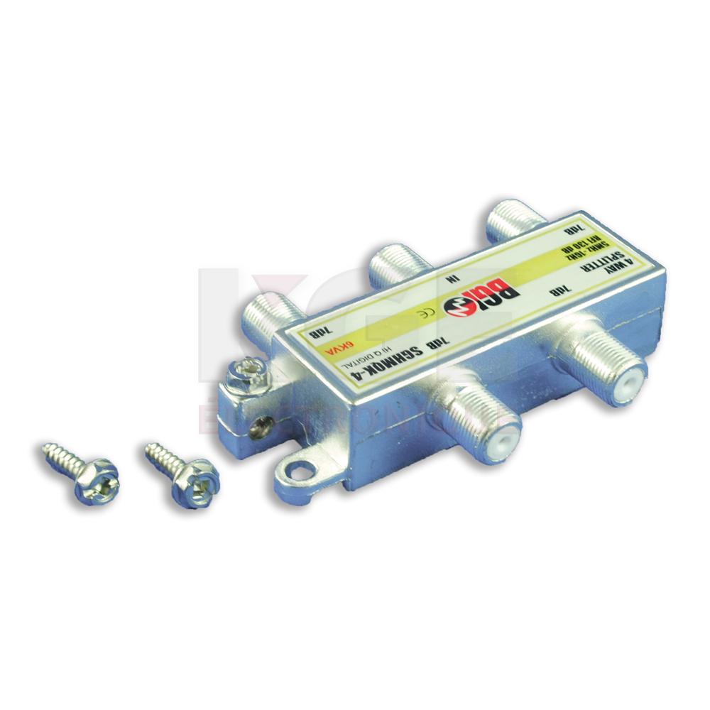 5-1000MHz 4-Way Splitter