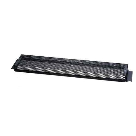 Perforated Steel Security Cover, 1 Space