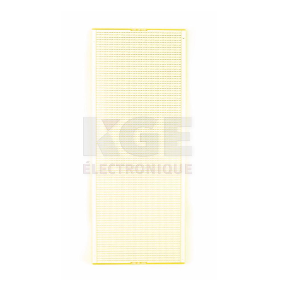 Plaque Trouée pour PC 25cm x 10cm