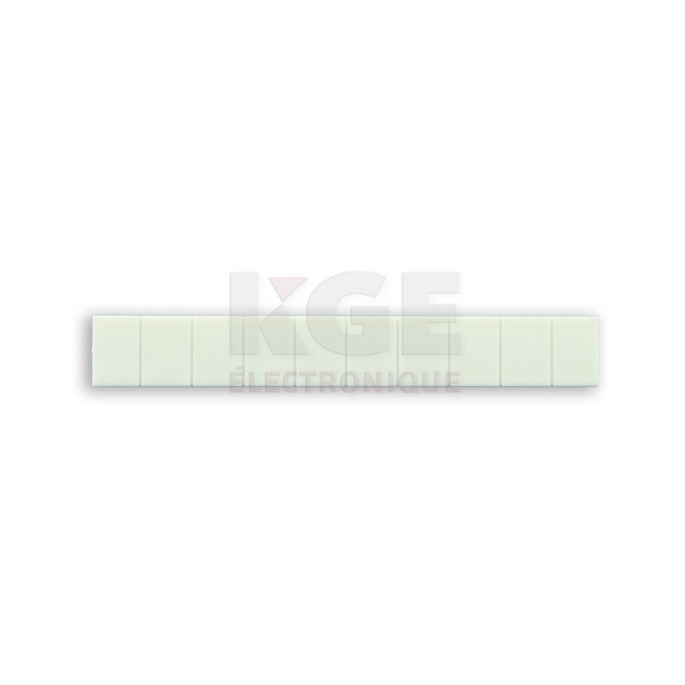 Bande d'Identification pour Rails DIN 6 et 12mm