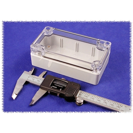 1554C2GYCL Watertight Clear Lid Polycarbonate
