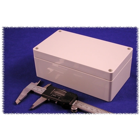 1554J2GY - Watertight Flat Lid Polycarbonate