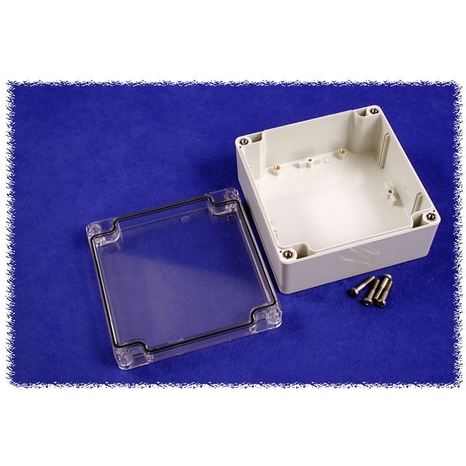 1554N2GYCL - Watertight Clear Lid Polycarbonate