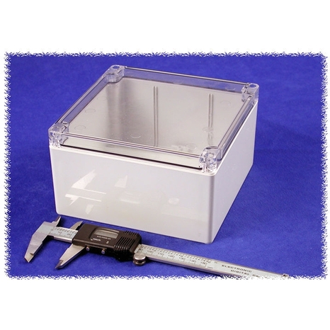 1554S2GYCL - Watertight Clear Lid Polycarbonate