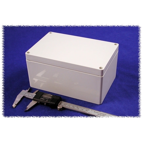 1554T2GY - Watertight Flat Lid Polycarbonate
