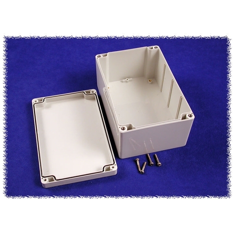 1554T2GY - Watertight Flat Lid Polycarbonate