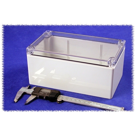1554U2GYCL - Watertight Clear Lid Polycarbonate