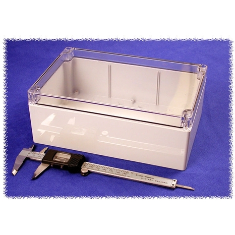1554V2GYCL - Watertight Clear Lid Polycarbonate