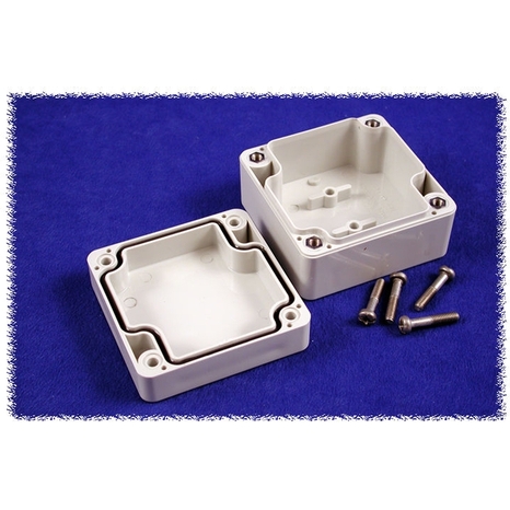 1555B2GY - Watertight Styled Lid Polycarbonate - 2.6