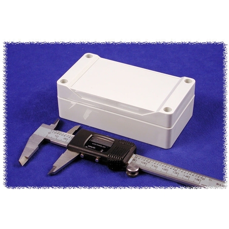 1555C2GY - Polycarbonate Étanche Couvercle Stylisé - 4.7