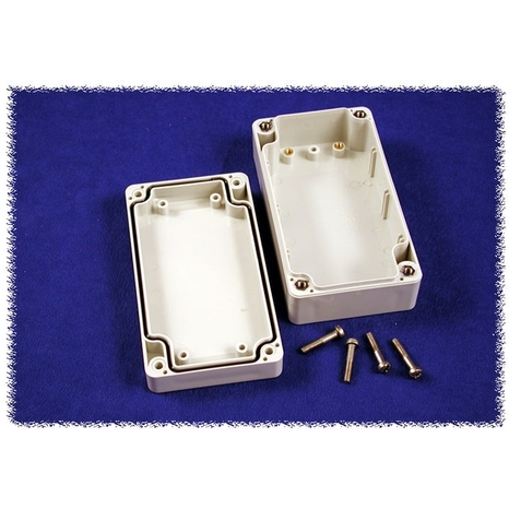 1555C2GY - Polycarbonate Étanche Couvercle Stylisé - 4.7